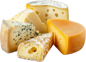 il giro Brie formaggio con un' tagliare fetta. png