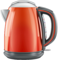 Stainless Steel Electric Kettle Close-Up. png