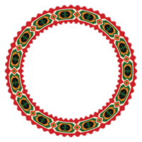 Jahrgang Rahmen Rand Ornament. ethnisch nahtlos runden Muster. Mandala Blumen- Barock. klassisch Antiquität aufwendig Element. dekorativ Rand zum rahmen, Textil, Stoff, Teppich, Tätowierung, Keramik. png