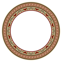 Vintage ▾ telaio confine ornamento. etnico senza soluzione di continuità il giro modello. mandala floreale barocco. classico antico ornato elemento. decorativo confine per telaio, tessile, tessuto, tappeto, tatuaggio, ceramica. png