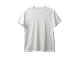 t shirt round neck front, back and side view on transparent background png