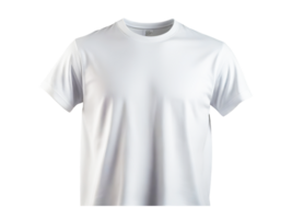 t shirt round neck front, back and side view on transparent background png