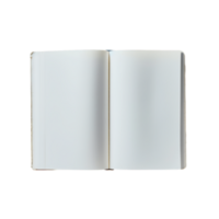 Classic Open Book Blank Pages Ready to Use Images png