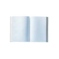 Open Book with Blank Pages Variety Essential Stock Resource png