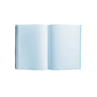 elegant Open boek met leeg Pagina's besnoeiing outs hoog kwaliteit afbeeldingen png