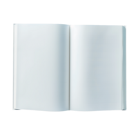 minimalista abierto libro con vacío paginas prima calidad imágenes png