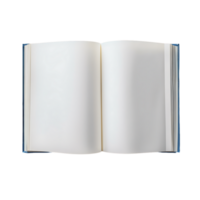 Educational Open Book with Empty Pages Cut Outs png