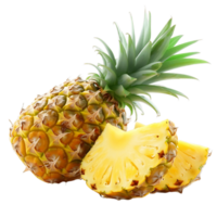 Detail Oriented Pineapple Premium Stock Photos png