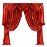 Red Theater Curtain Variety Essential Stock Resource png