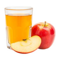 Unlock Creativity with Isolated Apple Juice and Slice Cut Outs png