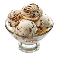 Delicious Ice Cream in Glass Bowl Cut Outs Ready to Use Images png