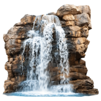 Contemporary Waterfall in the Mountain Images for Your Creative Projects png