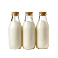 High Resolution Isolated Milk Bottle Cut Outs for Any Design Need png