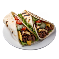 shawarma en transparente antecedentes png