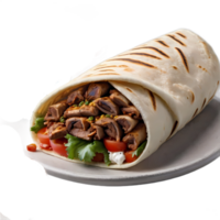 shawarma em transparente fundo png