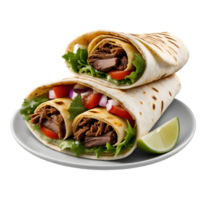 shawarma em transparente fundo png