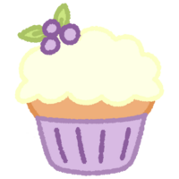 Cute Cupcake illustration png