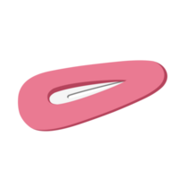 Pink hairpin illustration png