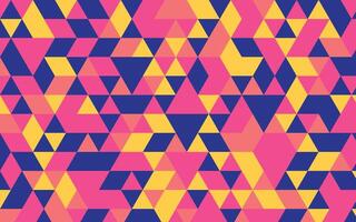 Colorful geometric triangle pattern. Abstract background. vector