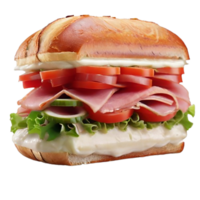 un realista imagen de hamburguesa png