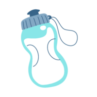 Water bottle illustration png