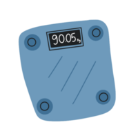 Sport weighing scale illustration png