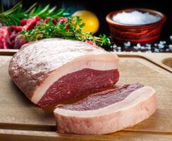 Raw picanha ood photo