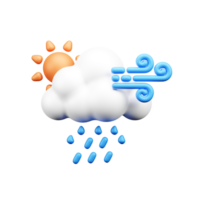 Weather 3d Illustration Icon png