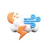 Weather 3d Illustration Icon png