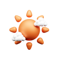 Weather 3d Illustration Icon png