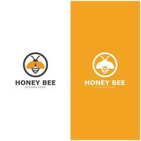 Honey Comb Logo Template Design Emblem Honey Design Concept Creative Symbol Design vector