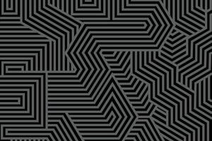background with texture of geometric lines in abstract shape in black and dark gray vector