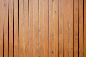 Seamless pattern of the modern wall with vertical wooden slats for the background. photo