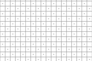Seamless pattern with checkered and grey hearts grid vector