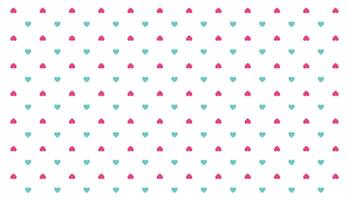 Minimal and love romantic heart pattern background vector