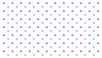 Minimal and love romantic heart pattern background vector