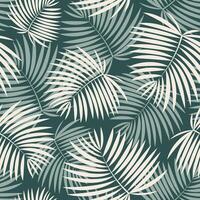 Abstract tropical foliage background in pastel olive green colors vector