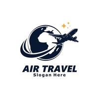 Air travel Logo Template Design vector