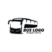 viaje autobús logo modelo diseño ilustración vector