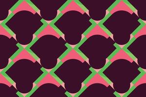 Geometric seamless patterns. Abstract geometric pattern. Seamless geometric cubes pattern. vector