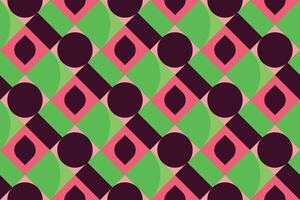 Geometric seamless patterns. Abstract geometric pattern. Seamless geometric cubes pattern. vector