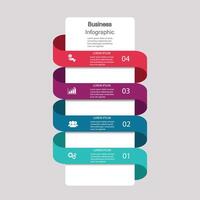 infographics, graphs. presentation. Business concept, chart, steps, process. Infographic data visualization. Startup template vector