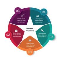 infografía, gráficos presentación. negocio concepto, cuadro, pasos, proceso. infografía datos visualización. puesta en marcha modelo vector