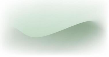 green gradient color wave background in the middle with soft and muted colors vector