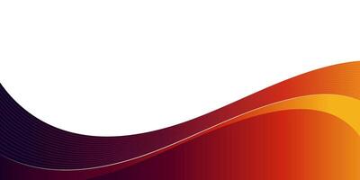 modern background with gradiet orange and purple colour and spectrum line vector