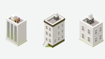 Building architecture design illustration vector