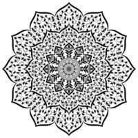 Luxury, Elegant and creative mandala pattern design vector