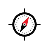 compass icon design. navigation guidance sign and symbol. vector