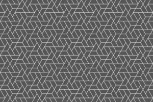 Grey linear hexagons geometric texture pattern art vector