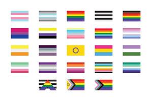 Pride Month Flag LGBTQ Celebration vector